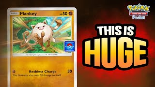 Mankey Changes EVERYTHING  Pokémon TCG Pocket [upl. by Alyad]