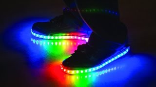 NEW LIGHT UP SHOES [upl. by Ralyks]