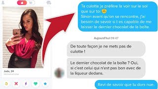 Quel premier message Tinder à envoyer pour SÉDUIRE cette fille [upl. by Lecram923]