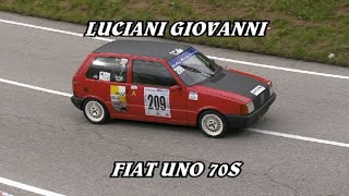 SALITA PEDAVENA  CROCE DAUNE 2024  GIOVANNI LUCIANI  FIAT UNO 70S  BY BELLUNOVIDEO [upl. by Shaff785]