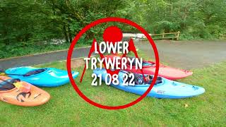 Lower Tryweryn  2 laps with swims mcc [upl. by Avera]