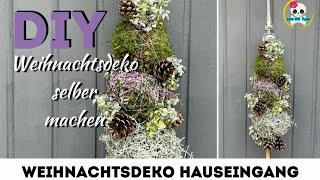 Weihnachtsdeko einfach selber machen  ZAUBERHAFTE GARTENSTECKER für Hauseingang amp Garten [upl. by Fay]