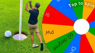 SPIN THE WHEEL  golf edition ⛳️🔥 [upl. by Iaverne]