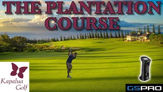 Kapalua  The Plantation Course on GS Pro  The Tournament of Champions [upl. by Peters761]