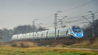 Testy prędkości Pendolino  jak w Polsce osiągnięto 293 kmh [upl. by Lonna541]