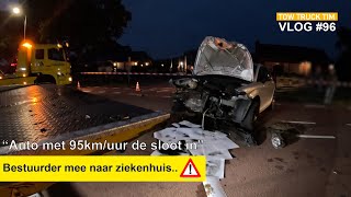 AUTO VLIEGT SLOOT IN DE TELLER STAAT NOG OP 95 Leven van een berger 96 [upl. by Rebeca]