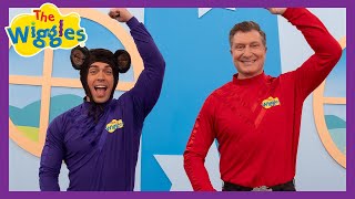 The Monkey Dance 🐒 Do the Monkey 🐘 Dance and Learn Animal Sounds with The Wiggles 🐯 Kids Songs [upl. by Rube]