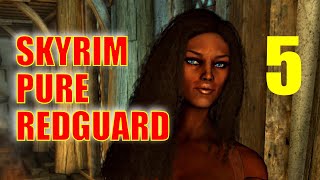 Skyrim PURE REDGUARD Walkthrough  Part 5 Bleak Falls Barrow [upl. by Clementine812]