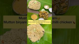 Most famous Mysore biryani mysore biryani andhra bangalore trip karnataka telugufood hyd [upl. by Tennaj]