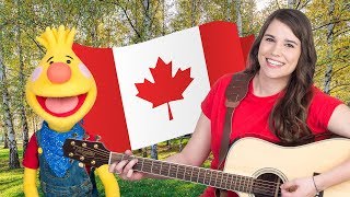 Land Of The Silver Birch  Canadian Folk Song  Caities Classroom [upl. by Assadah376]