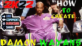 NEW NBA 2K22 Best Damon Wayans face creation Tutorial EVER [upl. by Rudolf405]