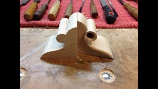 Maple scrolled brackets for a pair of cabriole legs [upl. by Tail944]