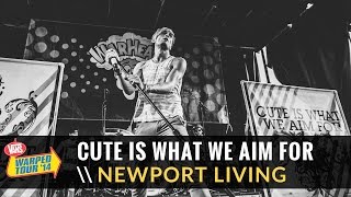 Cute Is What We Aim For  Newport Living Live 2014 Vans Warped Tour [upl. by Rauscher995]