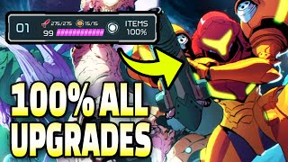 🏆 All Upgrades In Metroid Dread amp Where To Find Them 100 Guide [upl. by Ahusoj]