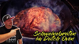 Schweinebraten im Dutch Oven 🔥 [upl. by Zsuedat]