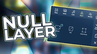 How to use Null Layer in Alight Motion 40 👾 [upl. by Annayram]