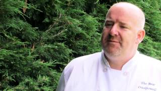 Iain Sampson  Head Chef The Bear Hotel Crickhowell talks about Black Mountains Smokery [upl. by Dixie892]