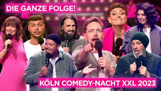 1LIVE Köln ComedyNacht XXL 2023  Ganze Folge [upl. by Elleivad]