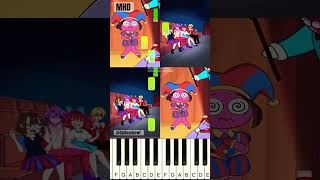 Halloween Complete Edition  La La La The Amazing Digital Circus Opilasokewt  Piano Tutorial [upl. by Marsland]