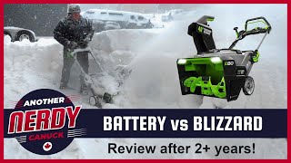 Powersmart DB2401 Snowblower Review [upl. by Sudnac]