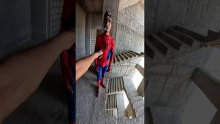 Rooftop parkour with spider man [upl. by Schweitzer]