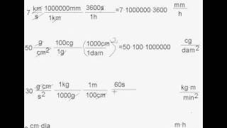 Conversión de Unidades con factores de Conversión Nivel Difícil [upl. by Zadack]