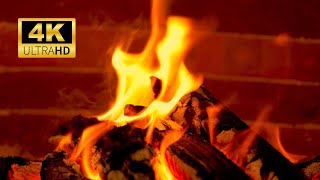 🔥 Cozy Fireplace 4K 12 HOURS Fireplace with Crackling Fire Sounds Fireplace Ambience [upl. by Llenaej271]