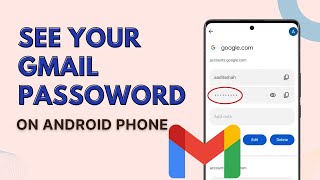 How To Find Gmail Password if Forgotten  See Gmail Password [upl. by Notsecnirp]