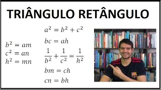 GEOMETRIA  Triângulo retângulo 12 [upl. by Dora]