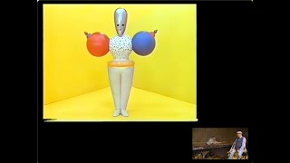 Triadic Ballet Avant Garde Dance Film with Freelyimprovised Marimba Vibraphone and Trombone Music [upl. by Schaefer]