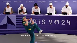 Shocks Fans Aussie Breakdancer Raygun Flops in Paris 2024 Debut [upl. by Niboc582]