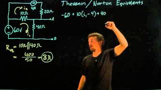 Circuits 1  Thevenin and Norton Equivalents [upl. by Rauch]