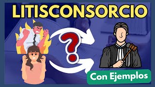 🔵 El Litisconsorcio ¿Qué es【Concepto y Clases [upl. by Letnoj]