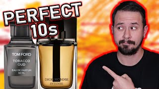 TEN 1010 MENS FRAGRANCES  PERFECT 10 FRAGRANCES [upl. by Lander714]