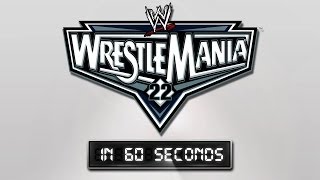 WrestleMania in 60 Seconds WrestleMania 22 [upl. by Placidia]