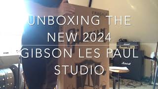 Unboxing The New Gibson Les Paul Studio 2024 [upl. by Nagaer]