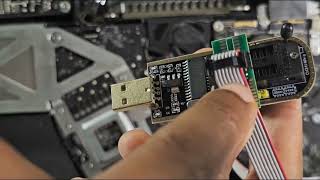 CH341A USB BIOS Programmer  Flashing EEPROM Chip Quick Guide [upl. by Yeliak858]