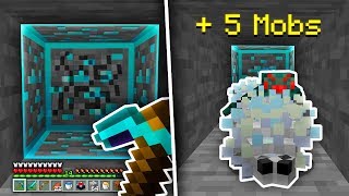 Minecraft UHC but Mining Blocks Spawns Mobs [upl. by Hebert]