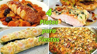 4 Platos Principales para Navidad y Año Nuevo [upl. by Avik601]