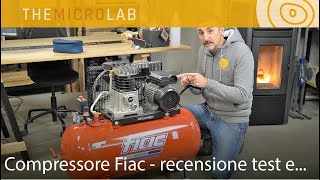 Compressore Fiac test recensione e modifiche [upl. by Bohs735]