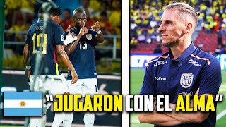 Asi REACCIONO la 🇦🇷 PRENSA ARGENTINA al HISTORICO TRIUNFO de 🇪🇨 ECUADOR vs COLOMBIA 🇨🇴 [upl. by Linda]