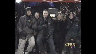 CFRNTV  New Years Eve broadcast January 1 2004 [upl. by Notfilc]