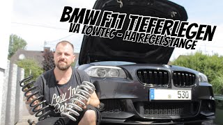 BMW F11 tieferlegen mit Federn und Regelstange am Luftfahrwerk  535d 530d 525d 520d 535i 528i 523i [upl. by Halfdan]