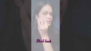 Viral blush hack ✅️😱✅️ makeup 💄 makeup blushhack viralhacks  makeup hacks ✅️ [upl. by Aerdno]