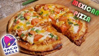 Taco Bell Mexican Pizza Remake  How to Make a Mexican Pizza [upl. by Risteau186]