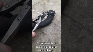 8 USEFUL TOOLS TO REMOVE RADIATOR HOSE SPRING BAND HOSE CLAMP [upl. by Notkcorb]