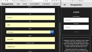 Dispatchio Demo and Walk Through [upl. by Citron]
