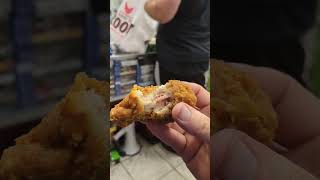 7Eleven Raise the Roost Chicken Wings Taste Test The FastFood Restaurant amp Dessert Review Guys [upl. by Ybbob]