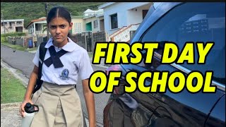 Khushi ka first day school I will upload more videos about our travelling experience in USA soon [upl. by Marela]