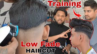 Low fade haircut  low fade haircuts for men  low fade haircut tutorial how to low fade hairstyle [upl. by Giffer]